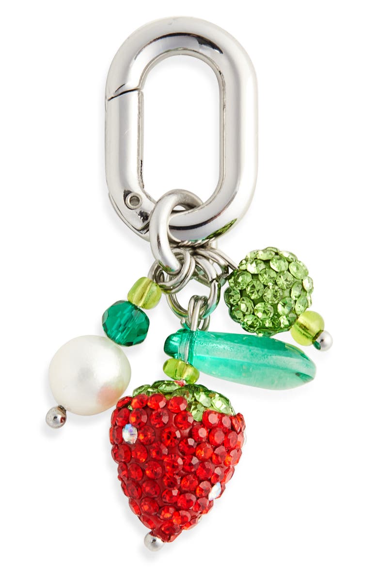 Pet Collar Charm, Main, color, STRAWBERRY