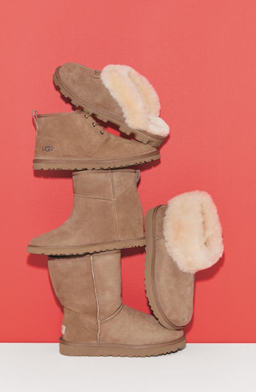Ugg(r) Classic Ii Genuine Shearling Lined Short Boot In Sand