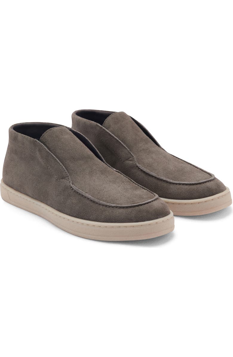 MANGO Suede Slip-On Boot, Main, color,