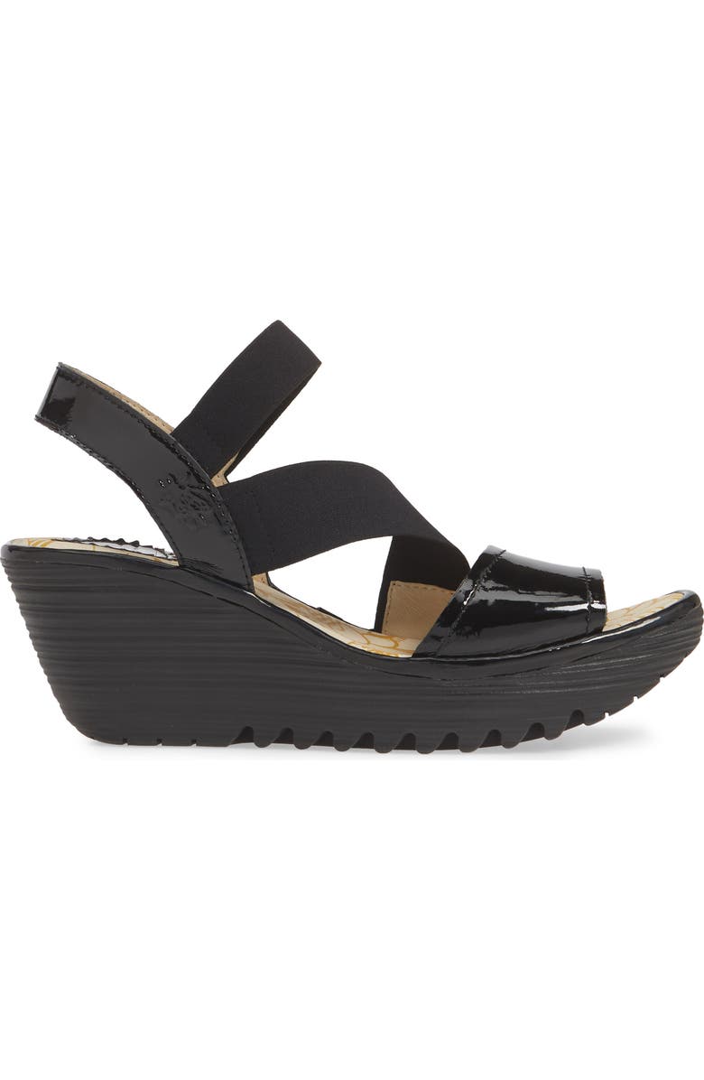 Fly London Yesa Wedge Sandal, Alternate, color,
