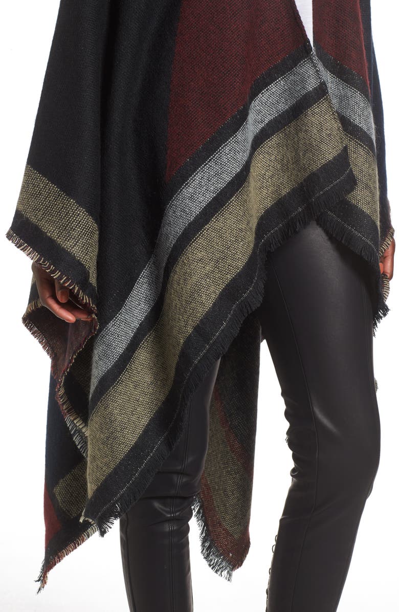 BP. Colorblock Cape, Alternate, color, 