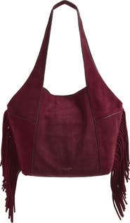 rag & bone Brayton Fringe Suede Shopper