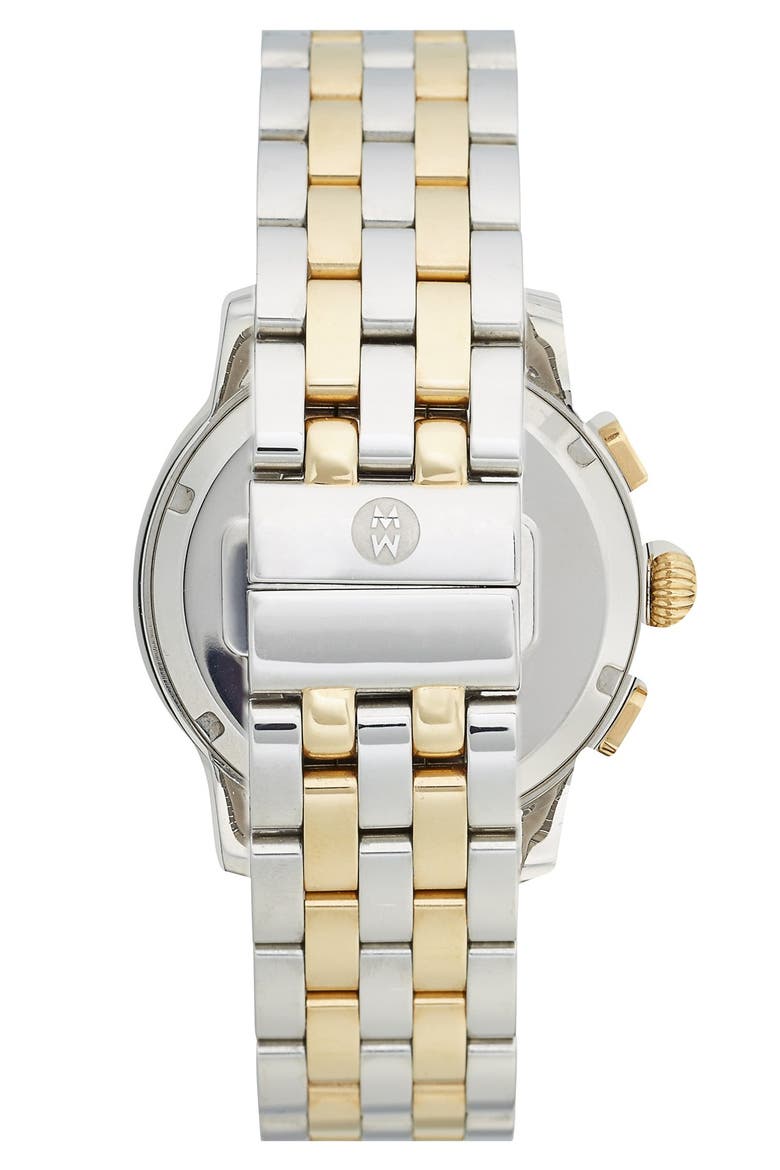 'Bold' Bracelet Watch, 32mm, Alternate, color, SILVER/ GOLD