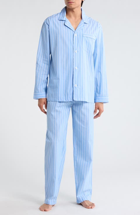 Traditional Stripe Cotton Pajamas
