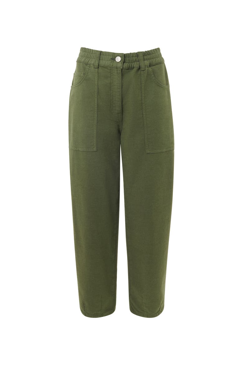 Relaxed Fit Tessa Casual Trouser, Alternate, color, Khaki