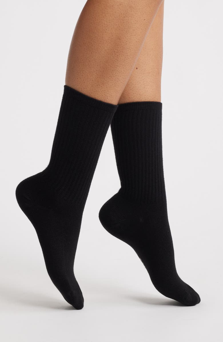 Hue Must Have Crew Socks, Main, color, 