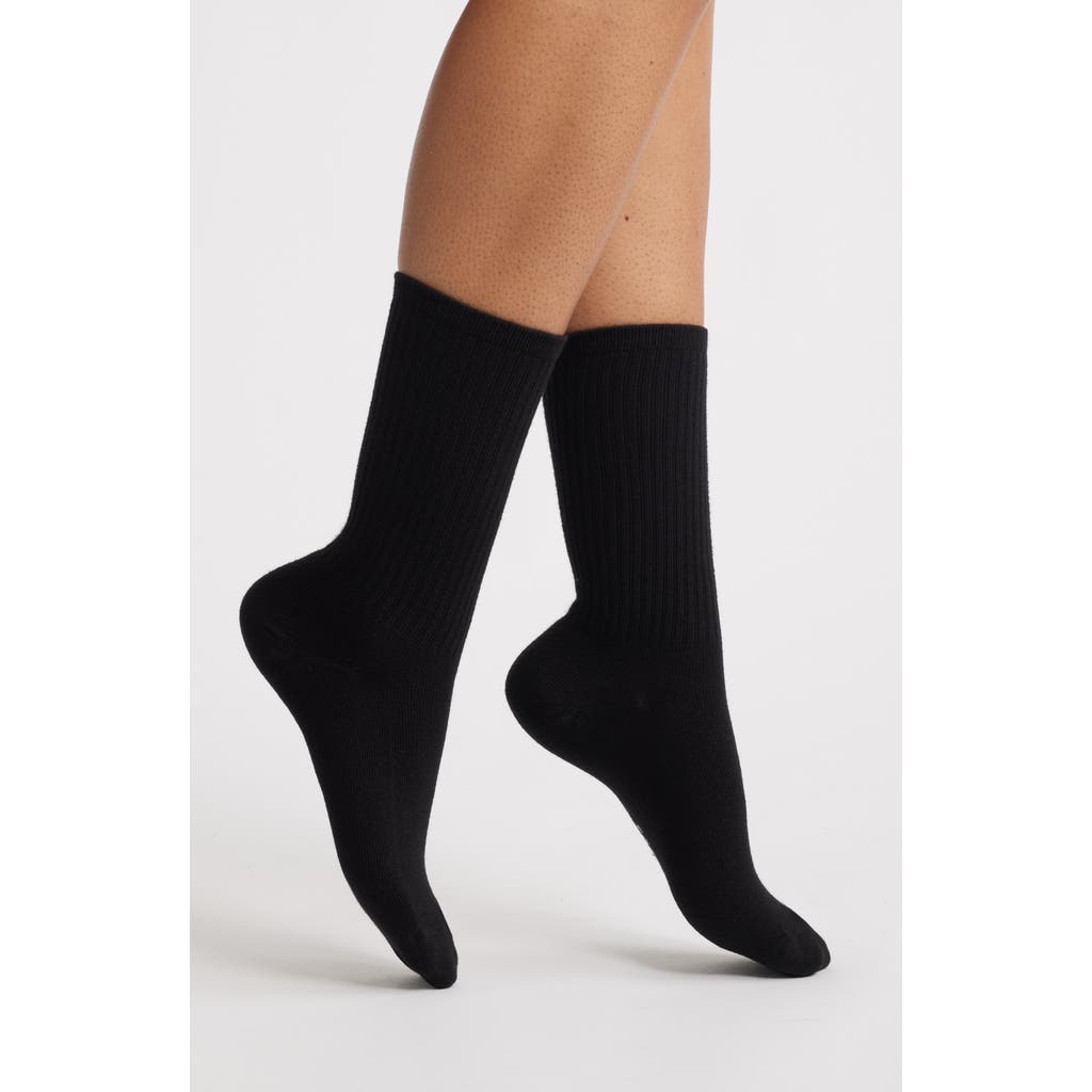 Hue Must Have Crew Socks In Black