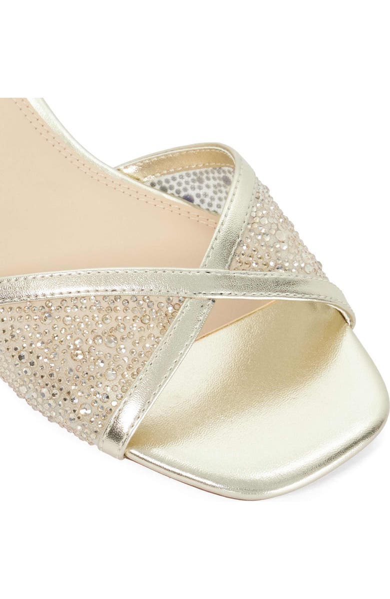 Dune London Naxxos Sandal, Alternate, color, Gold