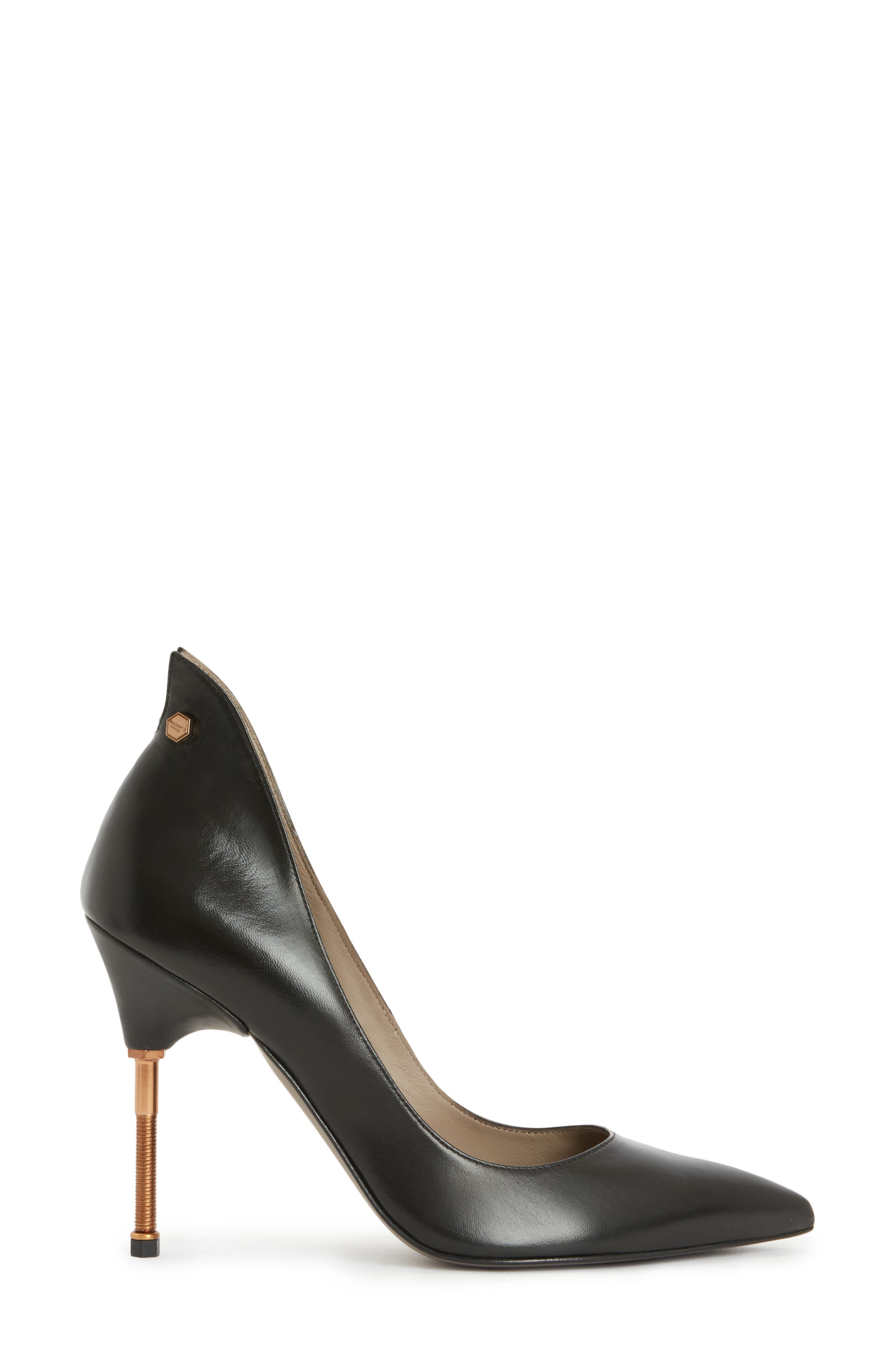 AllSaints Robin Pointed Toe Pump, Alternate, color, 