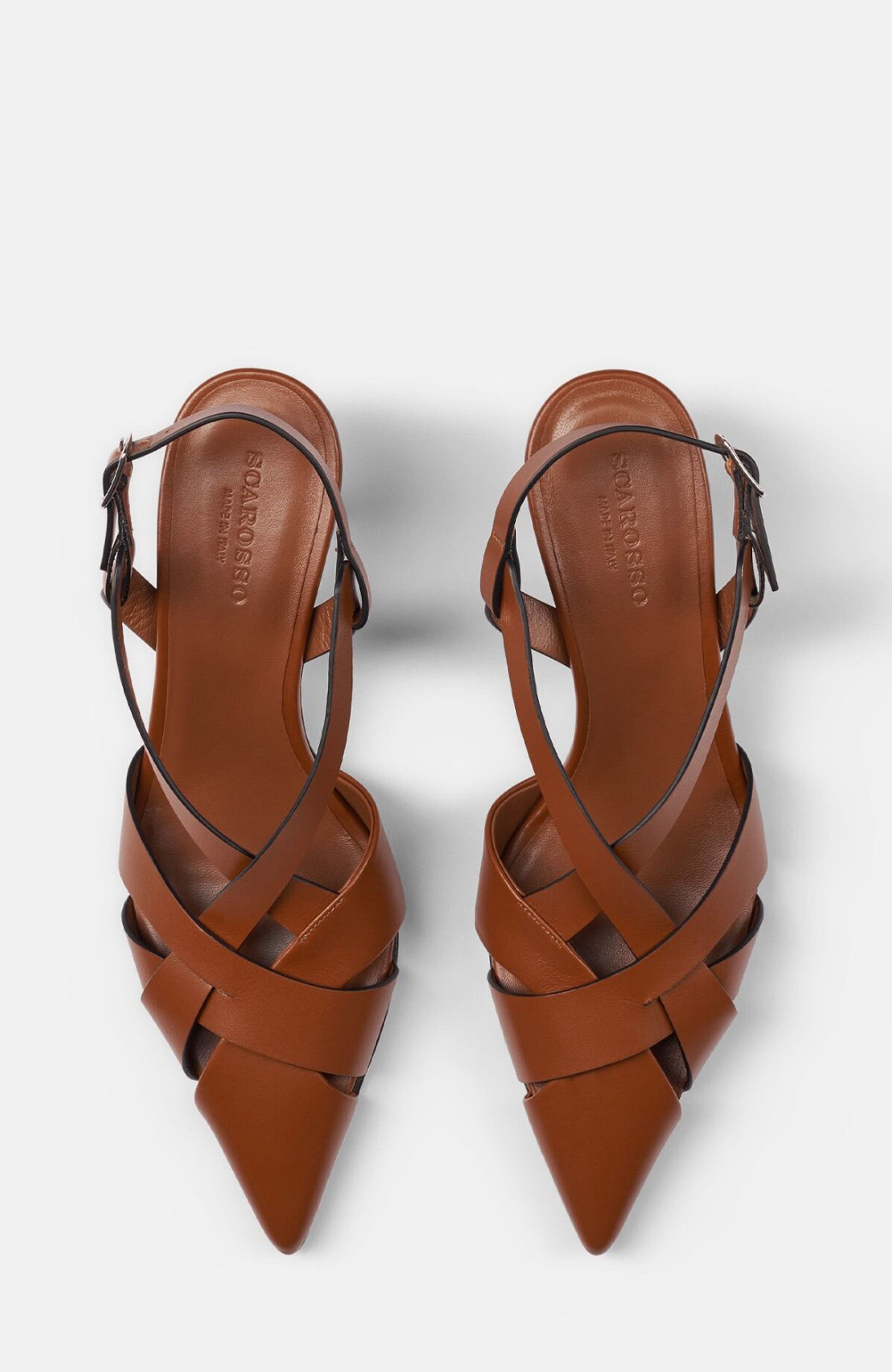 Clio Pumps, Alternate, color, Tan - Calf