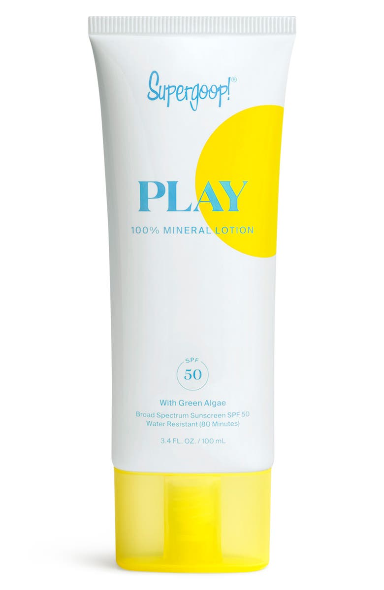 Supergoop!<sup>®</sup> Supergoop! PLAY 100% Mineral Lotion SPF 50 Sunscreen, Main, color, 
