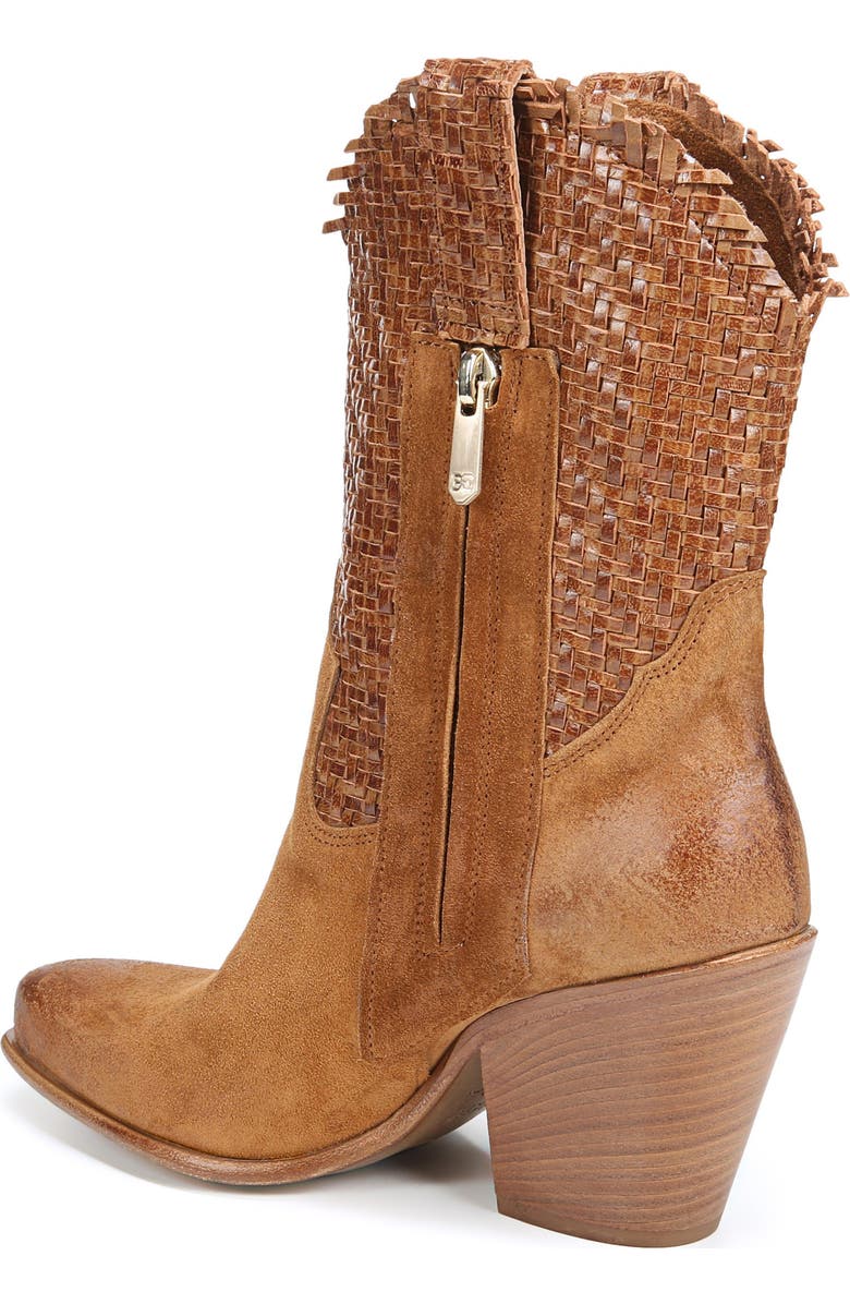 Sam Edelman Tracy Western Boot, Alternate, color, Brown