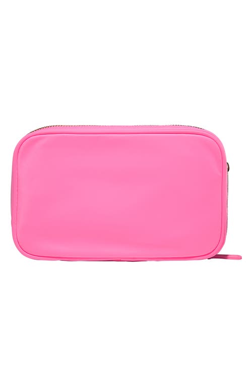STONEY CLOVER LANE STONEY CLOVER LANE DOUBLE ZIP NYLON POUCH 