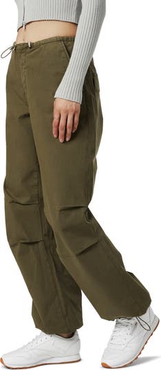 Hill Toggle Waist Wide Leg Cargo Pants
