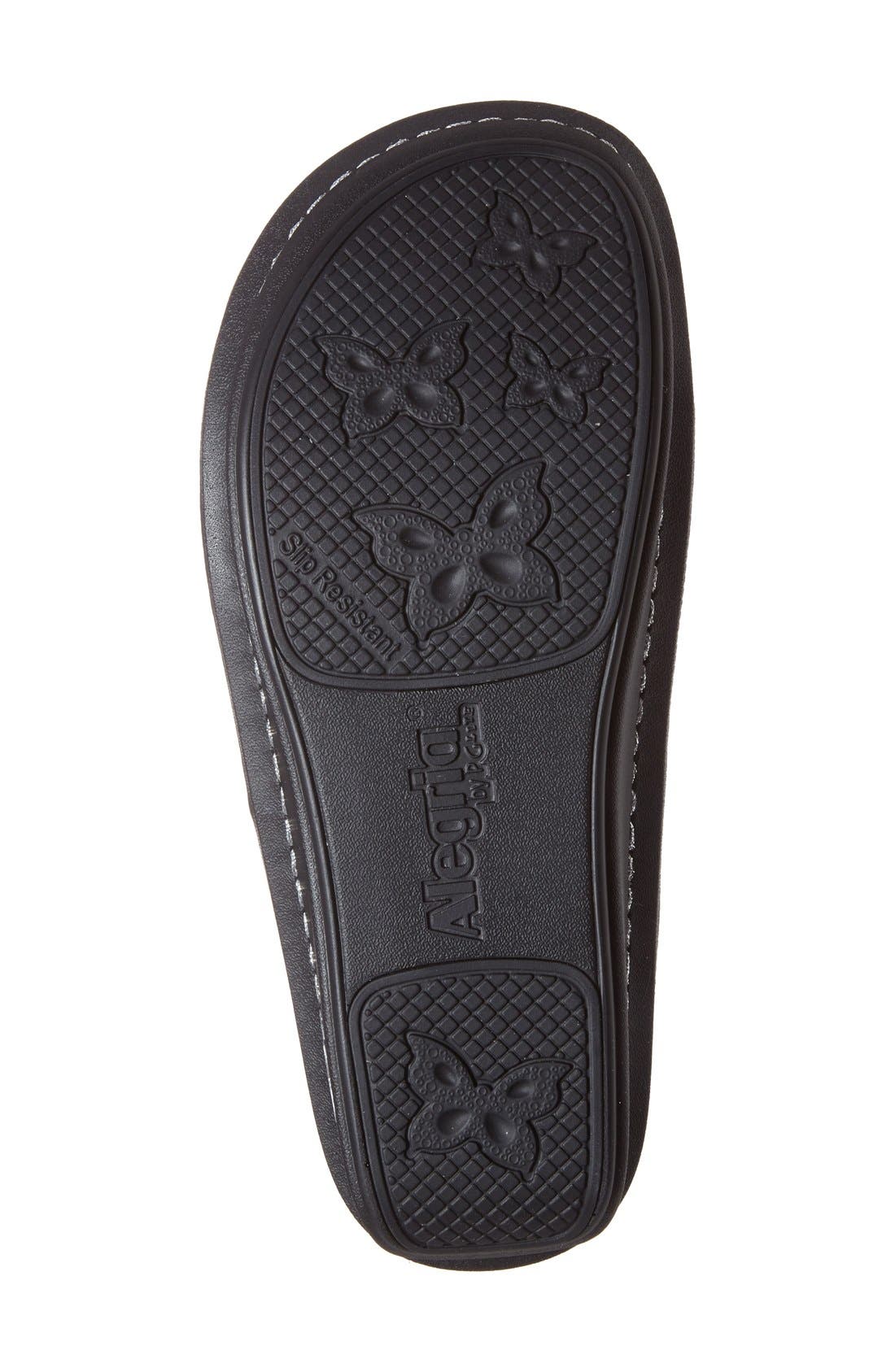 Alegria 'Colette' Platform Sandal, Alternate, color, POSH SILVER LEATHER