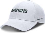 Nike Men's Nike White Michigan State Spartans 2025 On-Field Rise Performance Adjustable Hat