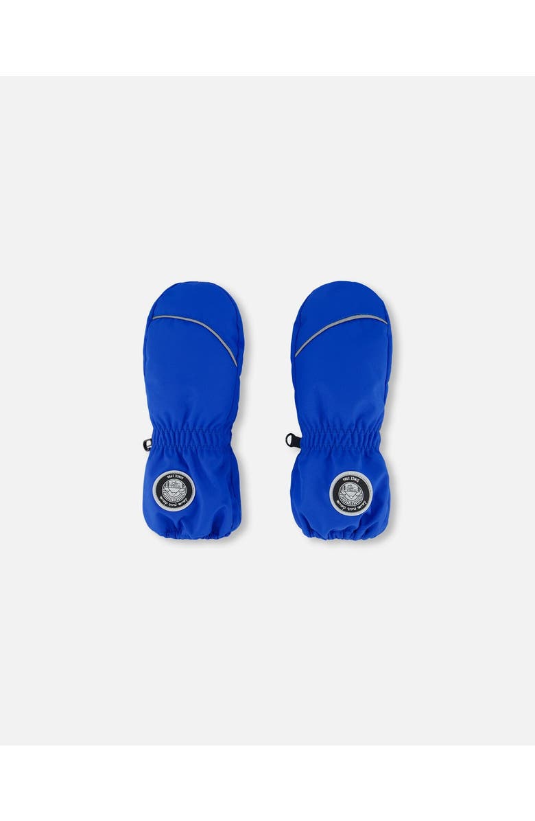 Deux par Deux Boy's Solid Mittens Royal Blue, Main, color,