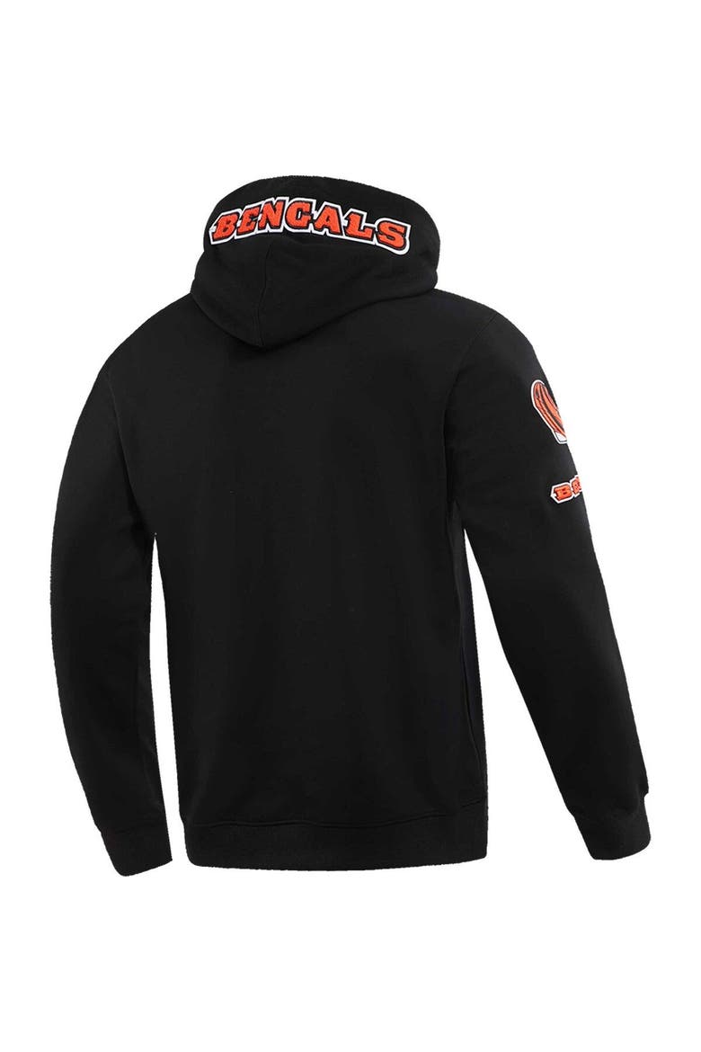 Men's Pro Standard Joe Burrow Black Cincinnati Bengals Player Name & Number Pullover Hoodie, Alternate, color, Black
