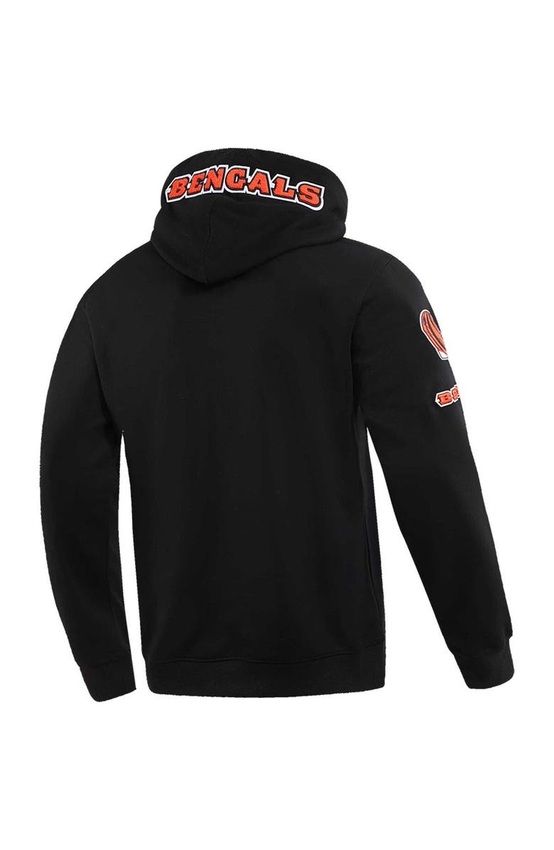 PRO STANDARD Men's Pro Standard Joe Burrow Black Cincinnati Bengals Player Name & Number Pullover Hoodie, Alternate, color, 