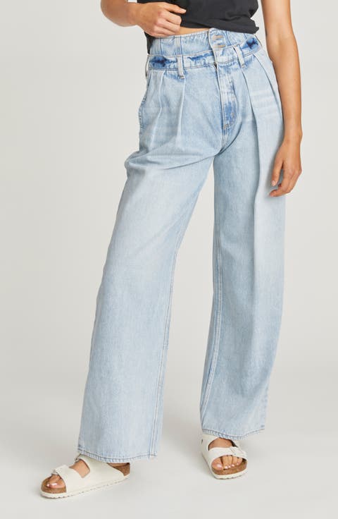 Cora x Amsterdam High Waist Wide Leg Jeans