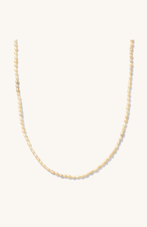 Mini Pearl Necklace
