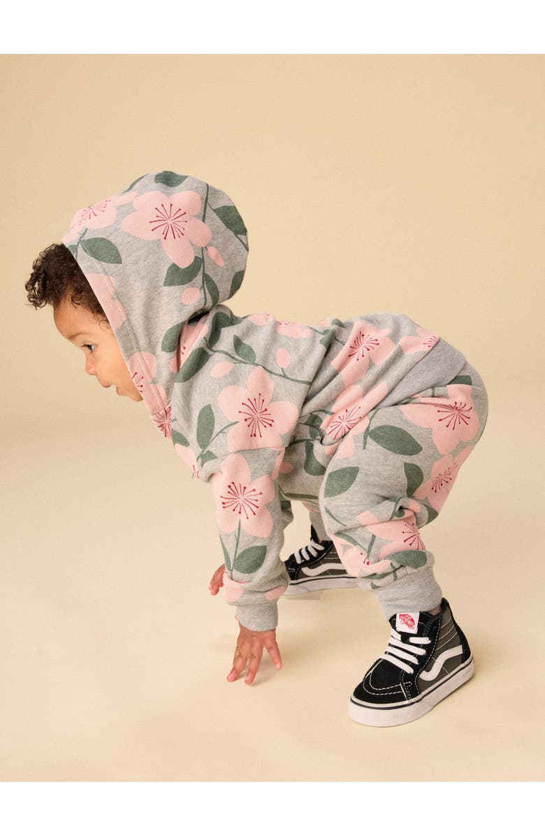 Tea Collection Easy Fit Hoodie, Alternate, color, Plum Blossom