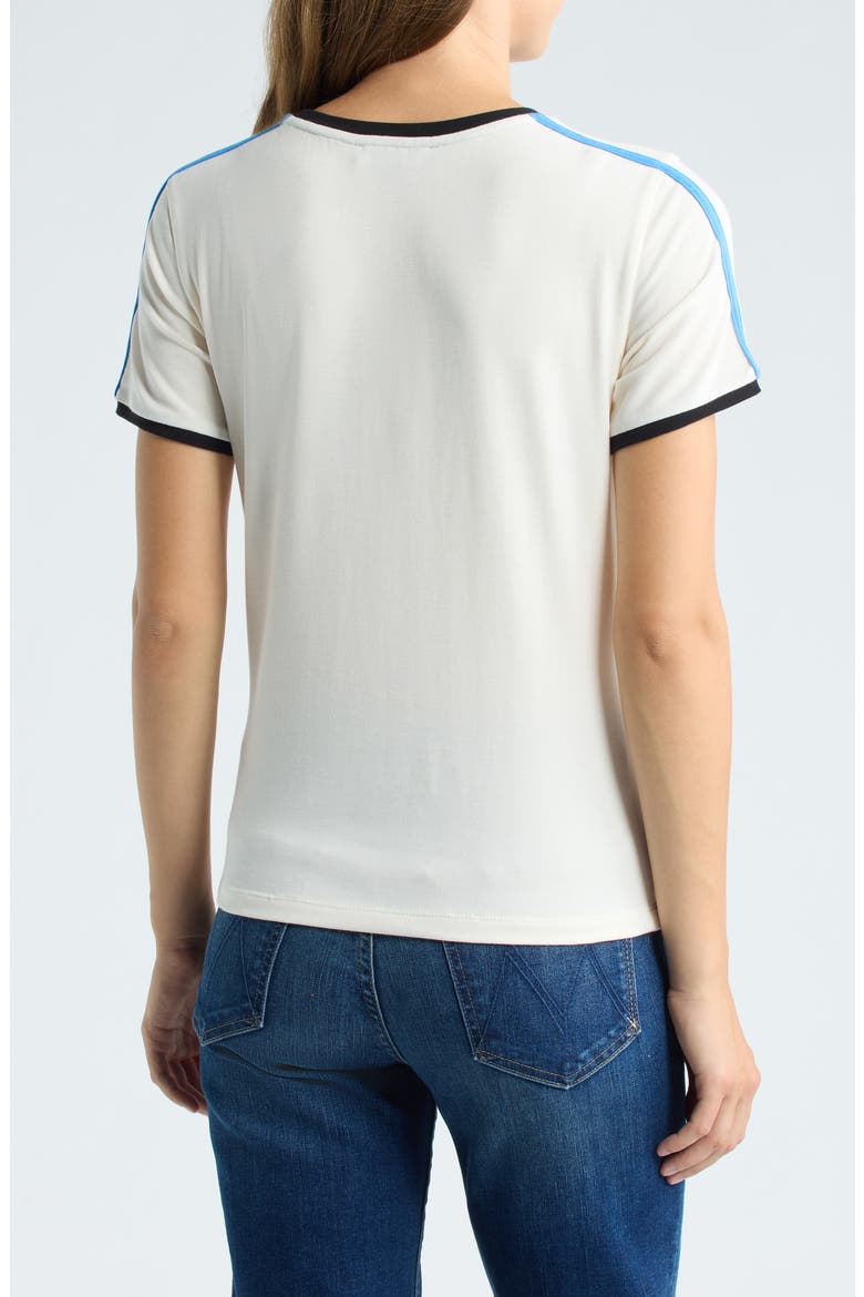 Varsity Ringer T-Shirt, Alternate, color, ARCADIAN IVORY