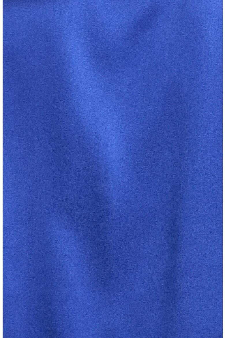 Washable High Waist Silk Pajamas, Alternate, color, COBALT DREAM