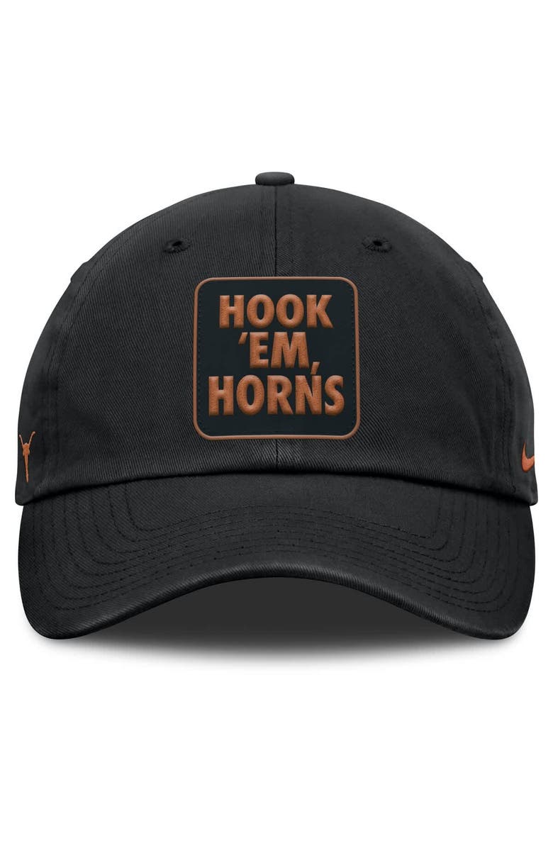 Nike Men's Nike Black Texas Longhorns Local Club Adjustable Hat, Alternate, color, Black