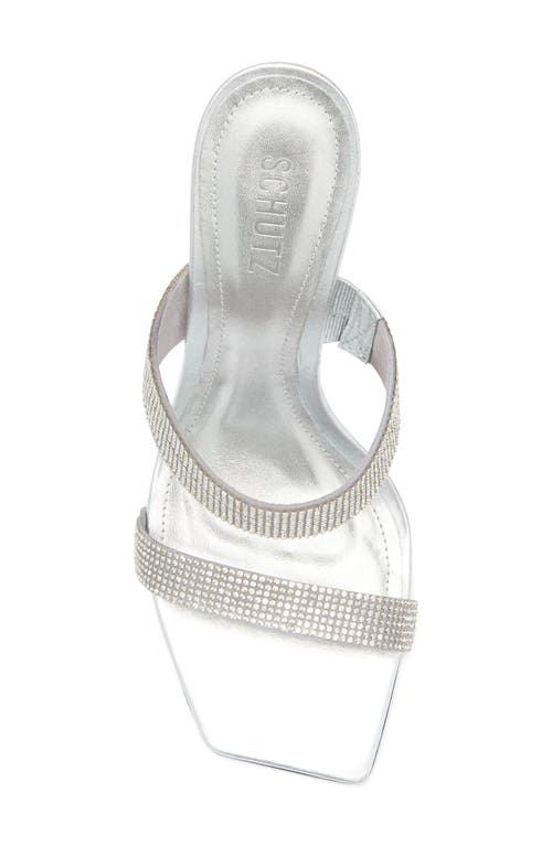 Shop Schutz Liam Rhinestone Slide Sandal