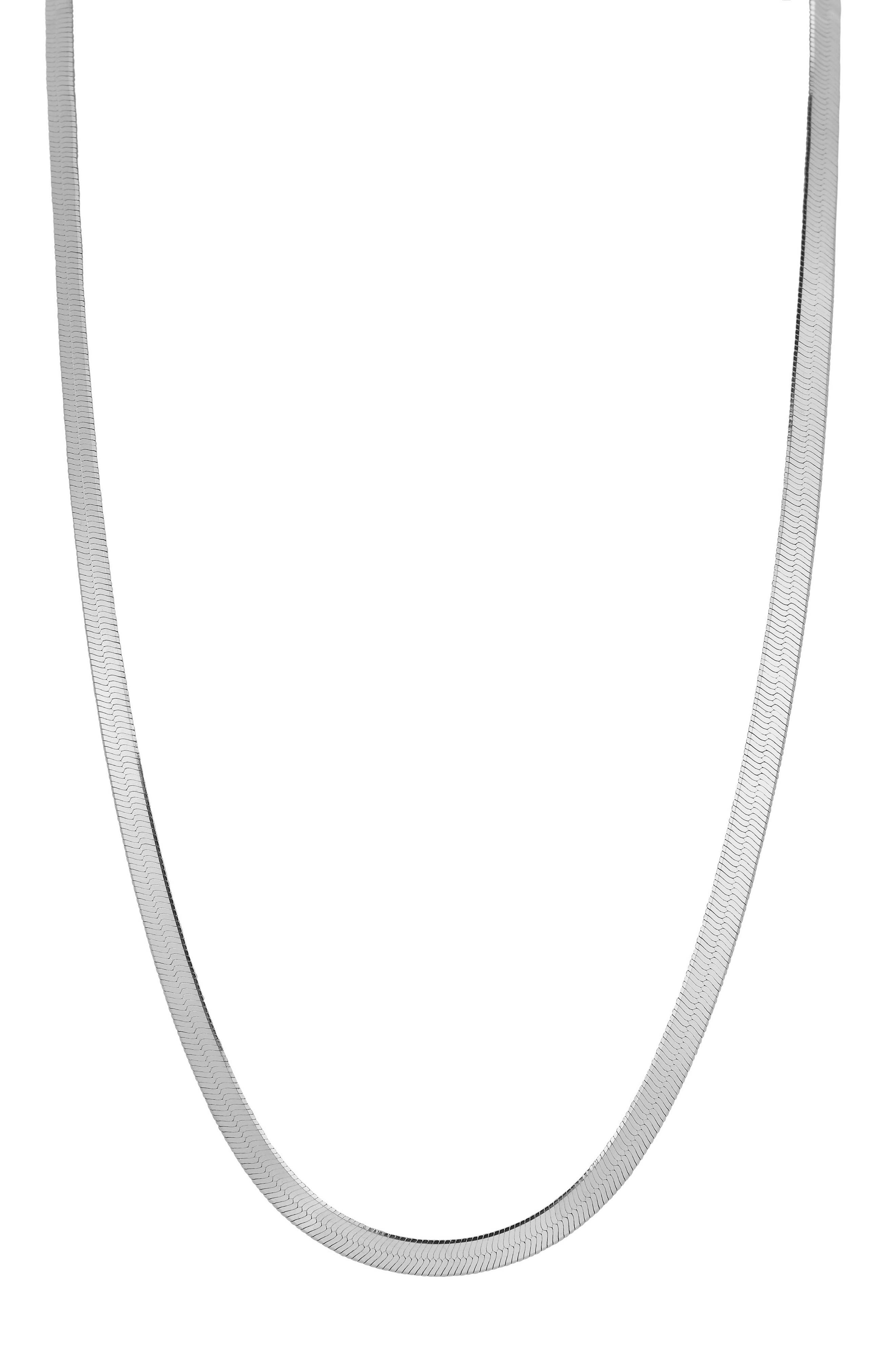 GLAZE JEWELRY Herringbone Chain Necklace