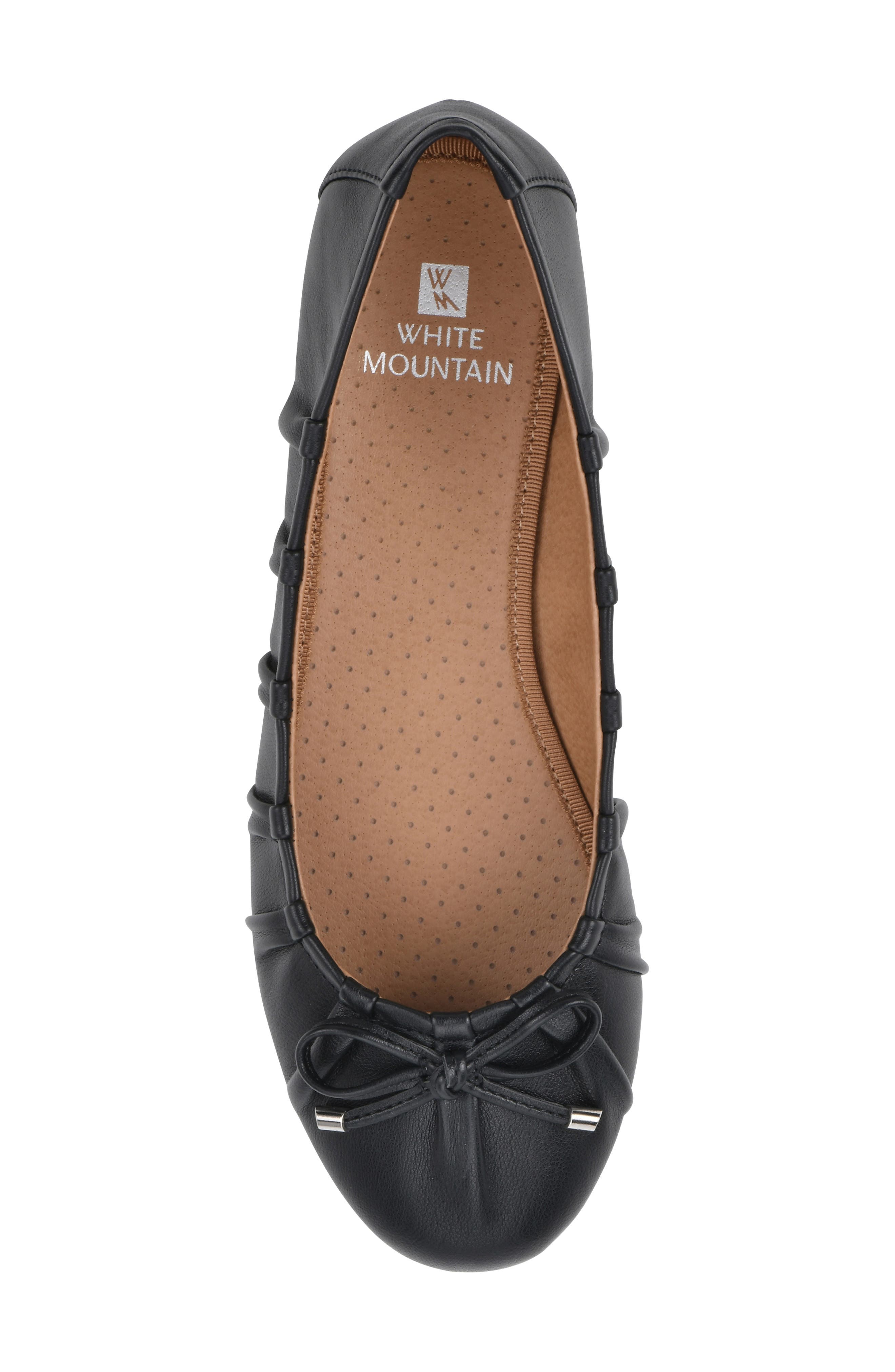 White Mountain Footwear Sakari Ballet Flat, Alternate, color, 