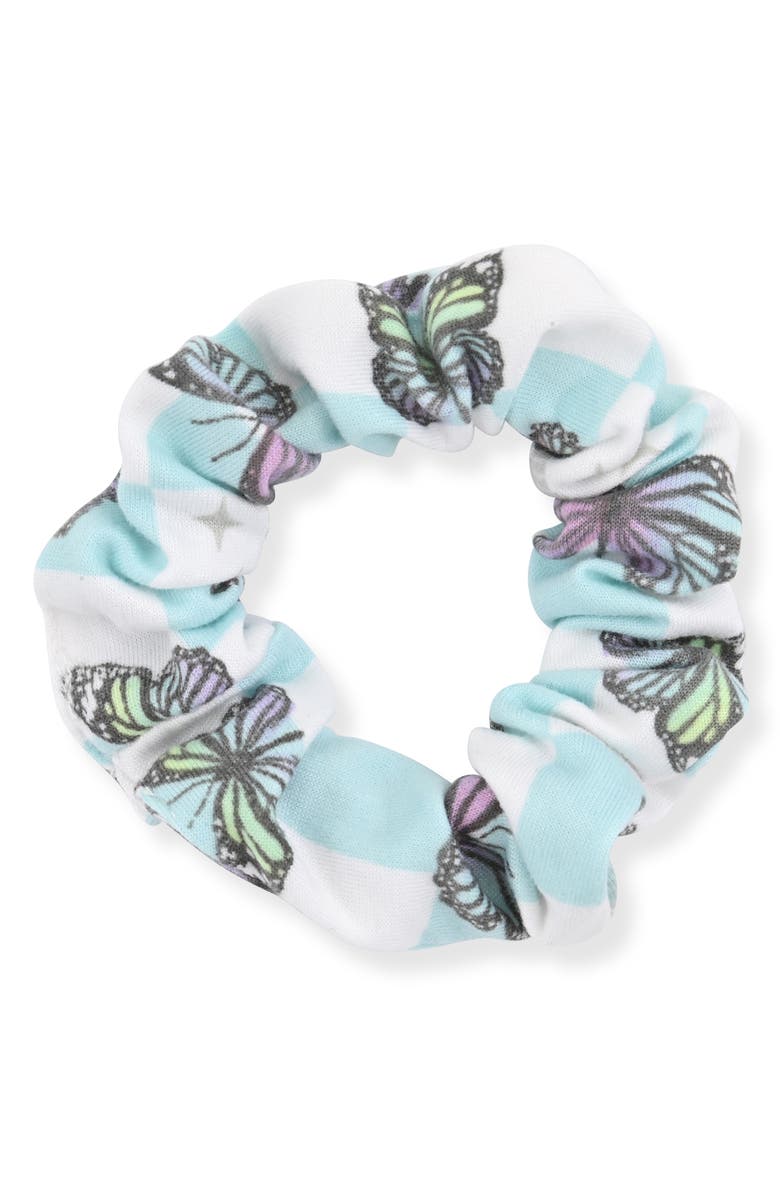 SLEEP ON IT Two-Piece Short Pajamas & Scrunchie Set, Alternate, color, 