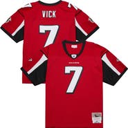 Mitchell & Ness Men's Mitchell & Ness Michael Vick Red Atlanta Falcons 2003 Legacy Replica Jersey