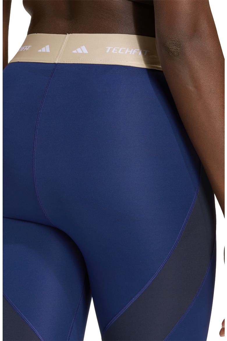 Techfit Colorblock 7\/8 Leggings, Alternate, color, DARK BLUE/ LEGEND INK