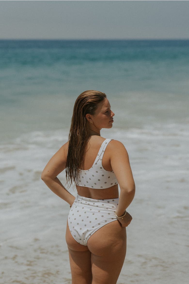 Eleanor High Waisted Bottoms, Alternate, color, White