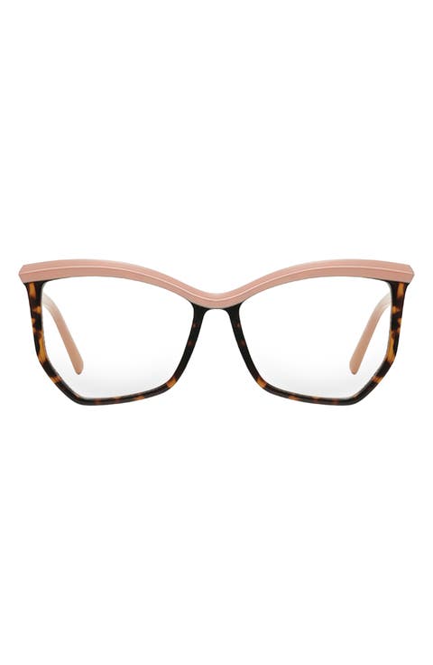 Maggie 54mm Cat Eye Blue Light Blocking Glasses