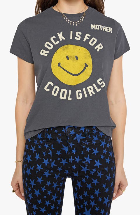 The Goodie Goodie Embellished Cotton Graphic T-Shirt