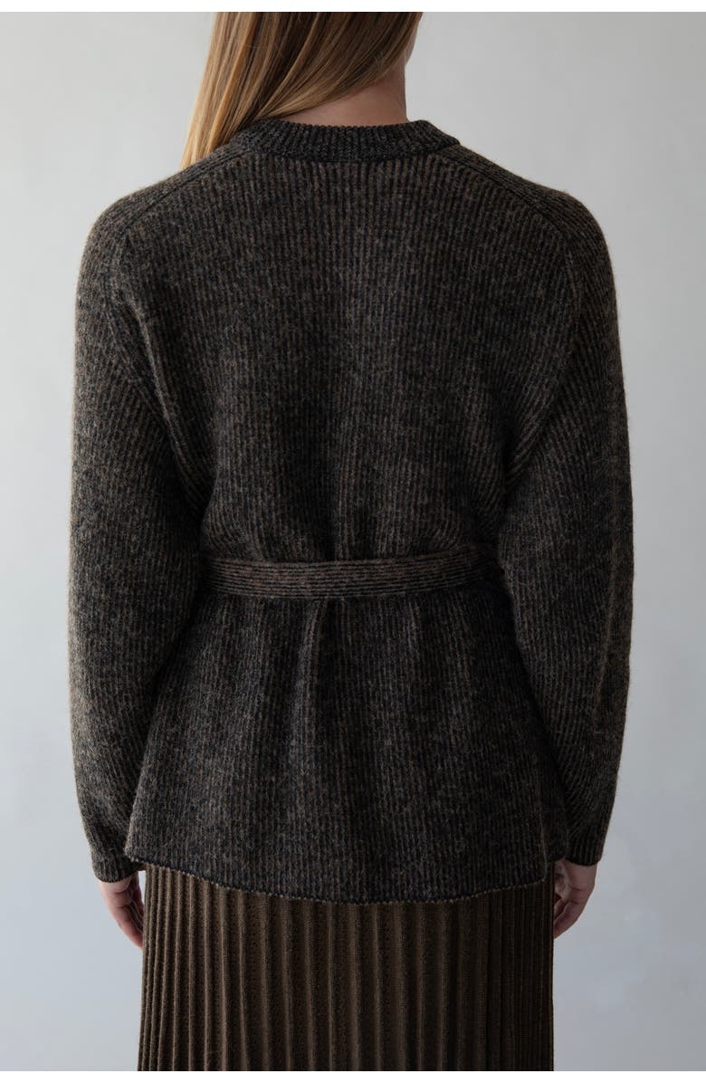 SSKEIN Lesse Cardigan, Alternate, color, Black