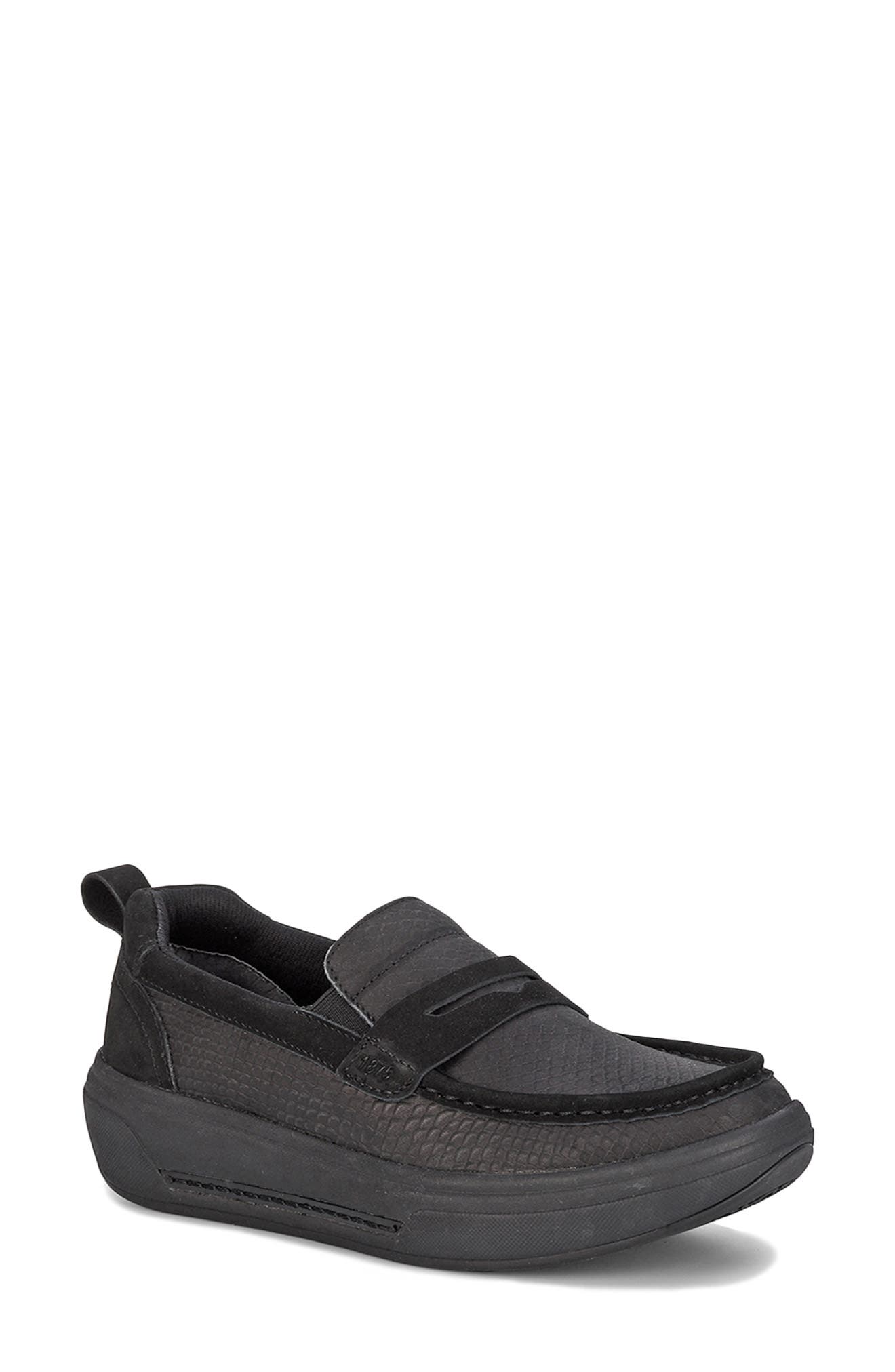 DREW Java Slip-On Loafer Sneaker, Main, color, Black