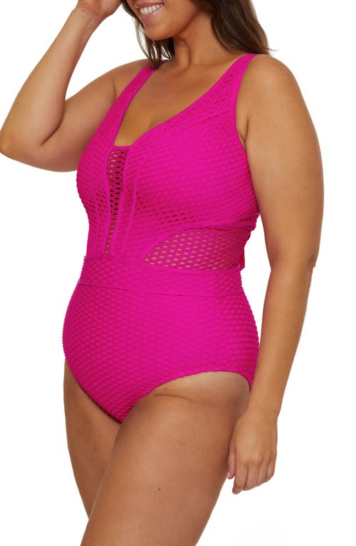 Becca Etc . Castaway One-piece Swimsuit Plus)