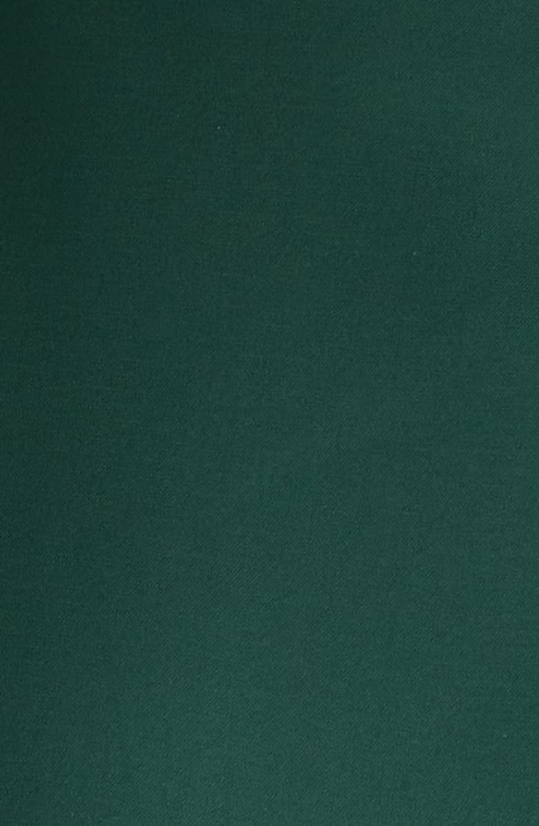 Julia Jordan Ruched Satin Gown, Alternate, color, Green