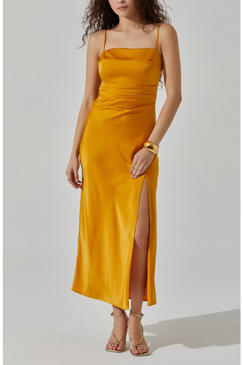 Satin Slipdress, Alternate, color, MARIGOLD