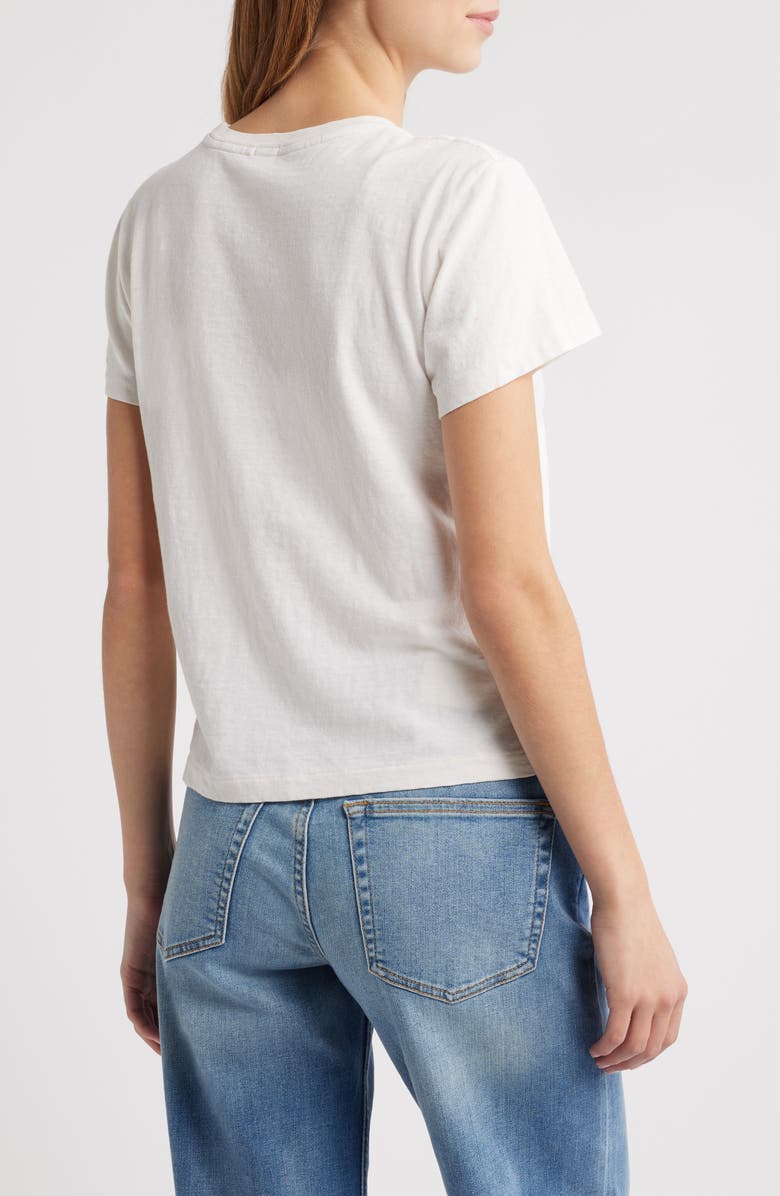 Re/Done Classic Love Life Cotton Graphic T-Shirt, Alternate, color, 