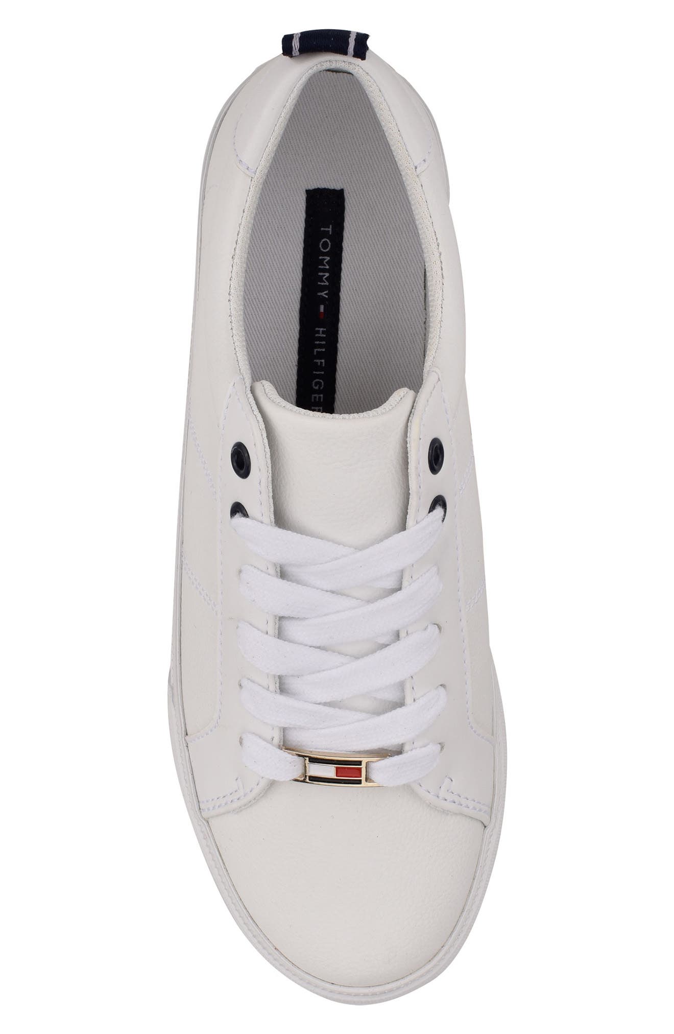 Tommy Hilfiger Lila Lace-Up Sneaker, Alternate, color, Whmll