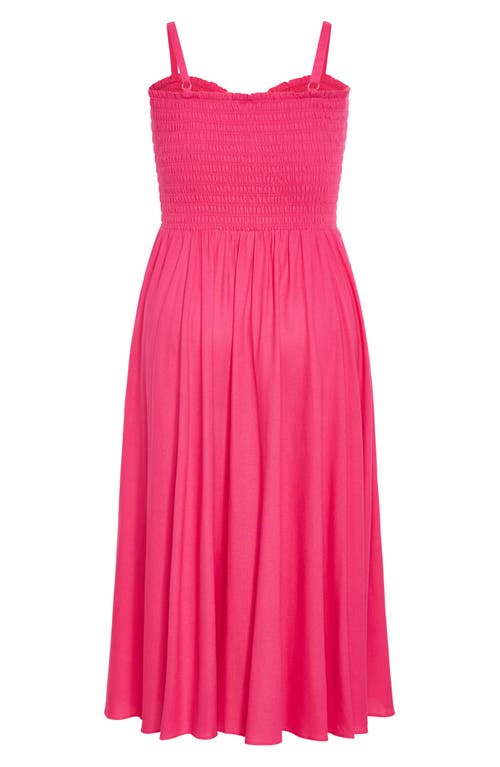 CITY CHIC CITY CHIC JAZMINE MIDI SUNDRESS 