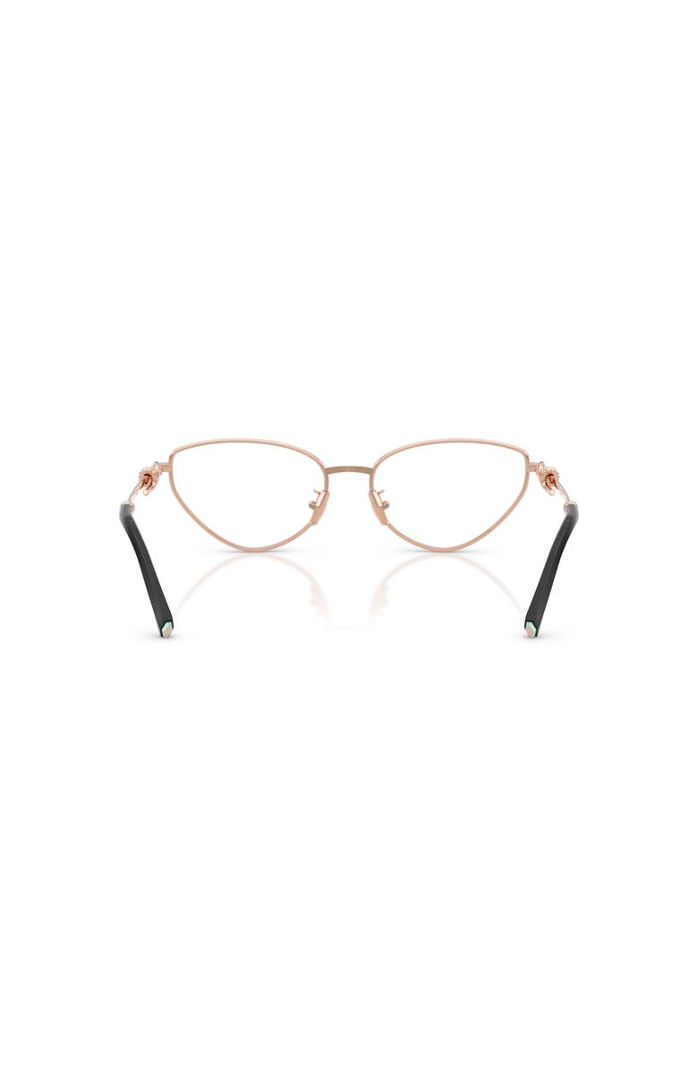 Tiffany & Co. 54mm Cat Eye optical glasses, Alternate, color, Black