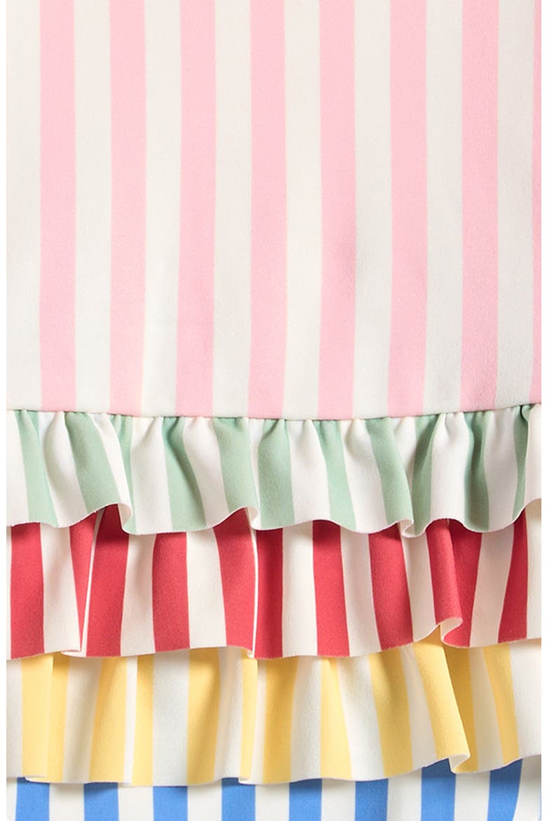 Stripe Long Sleeve One-Piece Swimsuit, Alternate, color, HOTCHPOTCH STRIPE