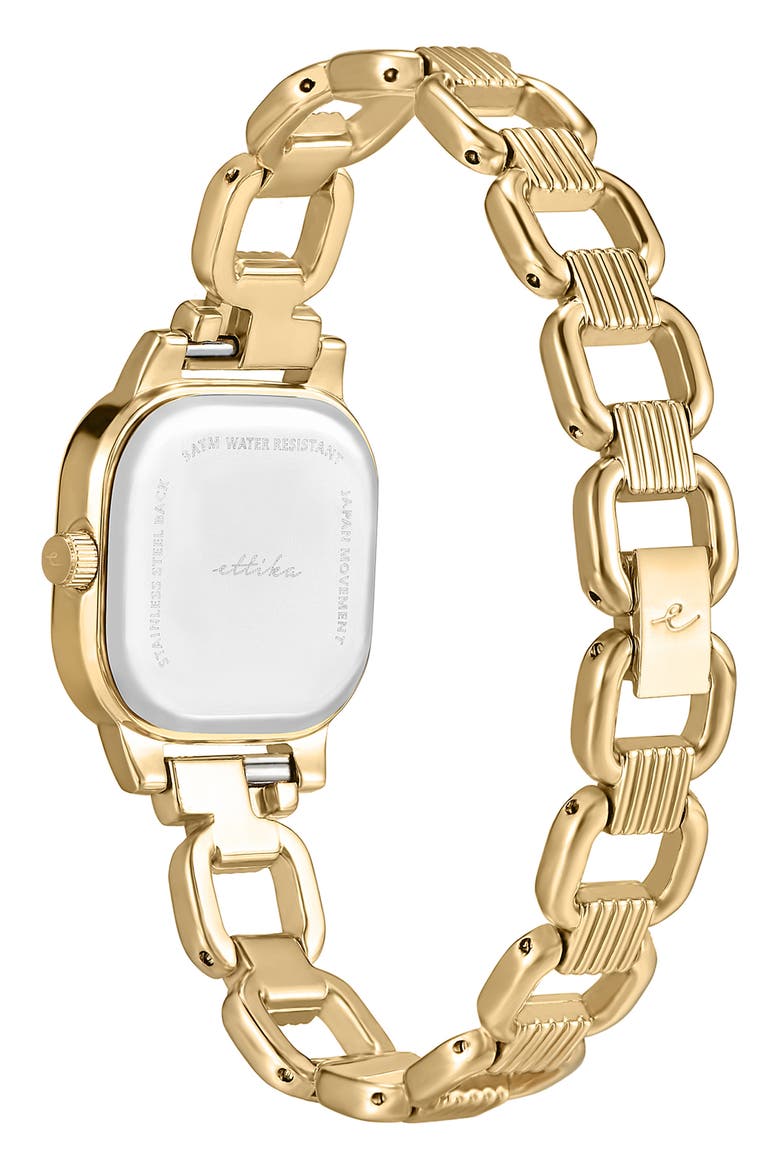 Classic Square Bracelet Watch, Alternate, color, MOTHER OF PEARL