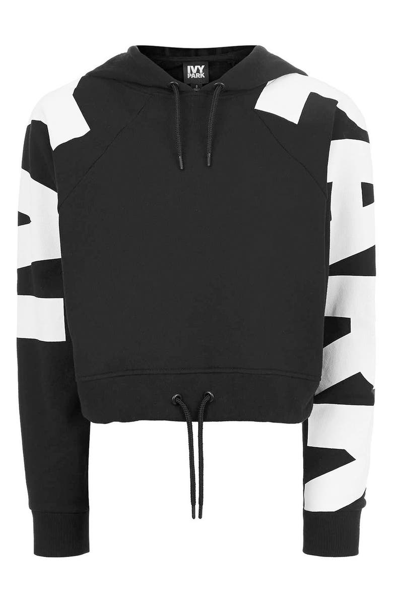 IVY PARK<sup>®</sup> Logo Boxy Crop Hoodie, Alternate, color,